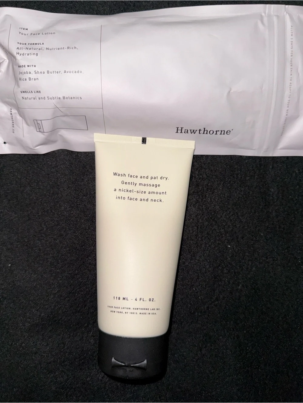 Nike Hydrating Face Lotion – Pale Pink & Black Tube